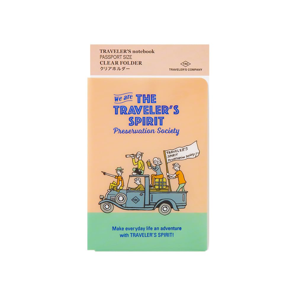 トラベラーズノート クリアホルダー 2026年 パスポートサイズ 14500006